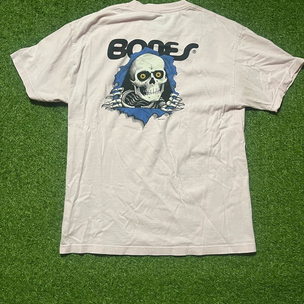 Powell pearlalta pink skate shirt size large